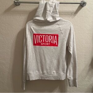 Women's Gray Hoodie Sweater